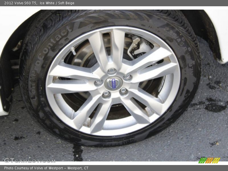 Ice White / Soft Beige 2012 Volvo S60 T5