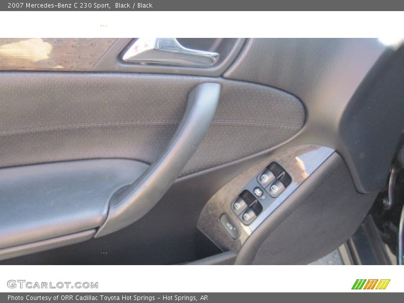 Black / Black 2007 Mercedes-Benz C 230 Sport