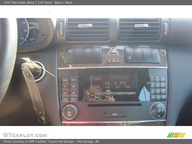Black / Black 2007 Mercedes-Benz C 230 Sport
