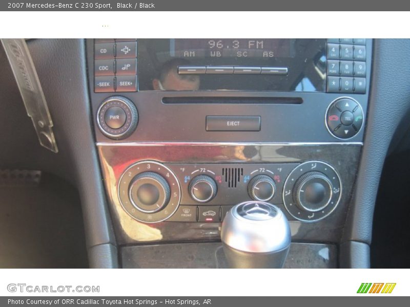 Black / Black 2007 Mercedes-Benz C 230 Sport