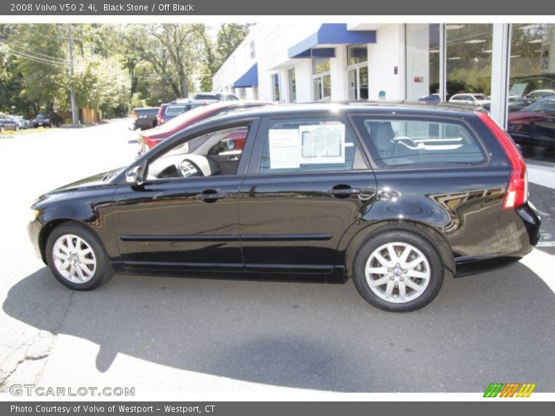 Black Stone / Off Black 2008 Volvo V50 2.4i