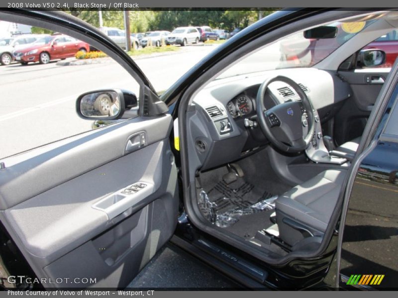  2008 V50 2.4i Off Black Interior