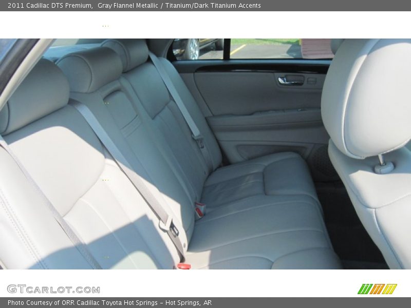 Gray Flannel Metallic / Titanium/Dark Titanium Accents 2011 Cadillac DTS Premium