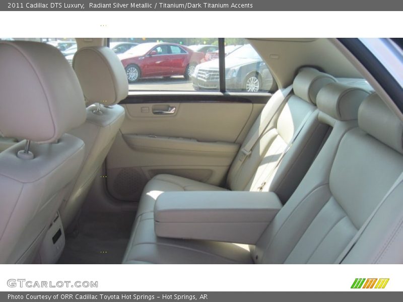 Radiant Silver Metallic / Titanium/Dark Titanium Accents 2011 Cadillac DTS Luxury