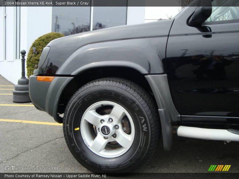Super Black / Gray 2004 Nissan Xterra XE 4x4