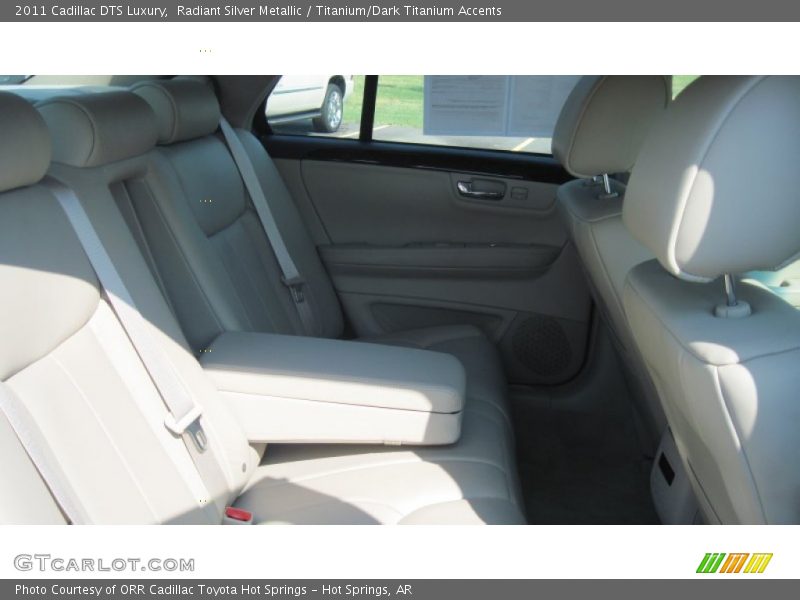 Radiant Silver Metallic / Titanium/Dark Titanium Accents 2011 Cadillac DTS Luxury