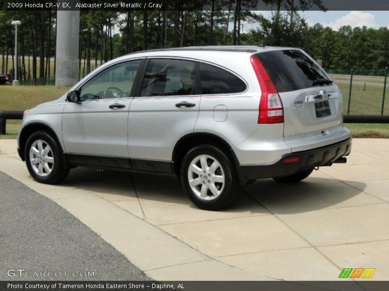 Alabaster Silver Metallic / Gray 2009 Honda CR-V EX