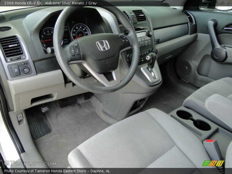  2009 CR-V EX Gray Interior