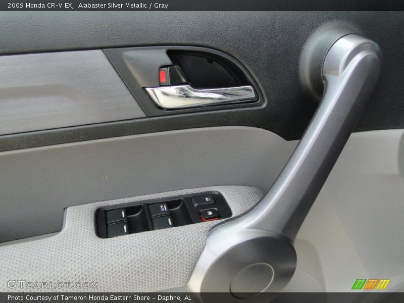 Alabaster Silver Metallic / Gray 2009 Honda CR-V EX