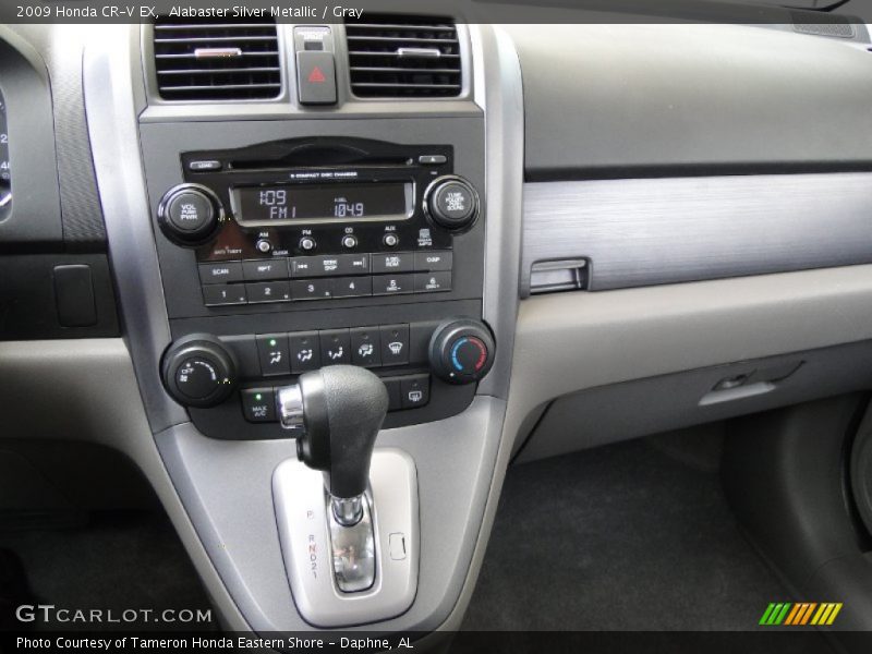 Controls of 2009 CR-V EX