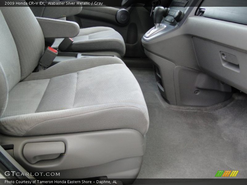 Alabaster Silver Metallic / Gray 2009 Honda CR-V EX