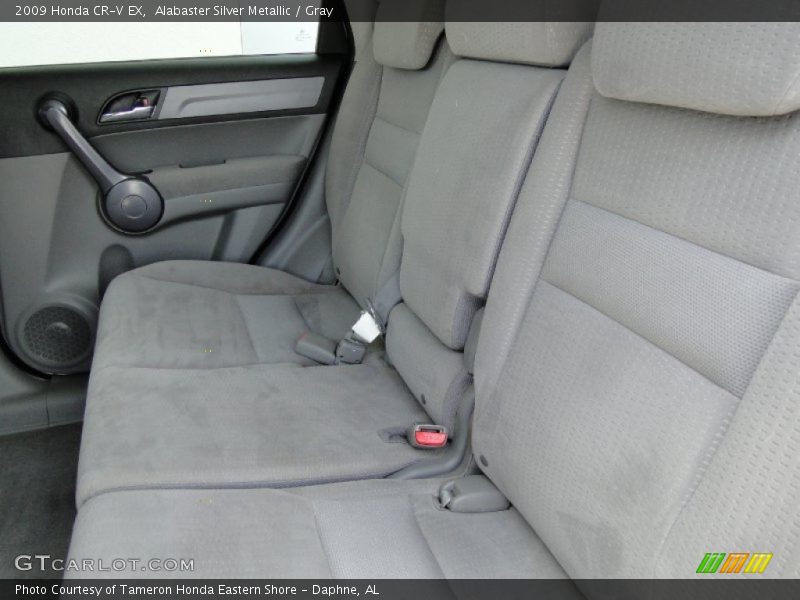 Alabaster Silver Metallic / Gray 2009 Honda CR-V EX