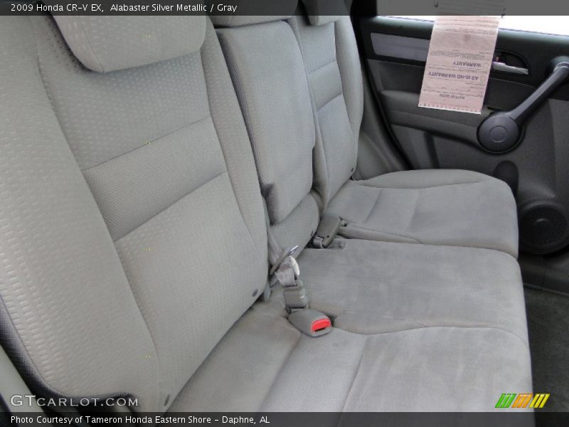 Alabaster Silver Metallic / Gray 2009 Honda CR-V EX
