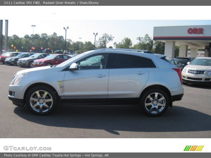 Radiant Silver Metallic / Shale/Ebony 2011 Cadillac SRX FWD