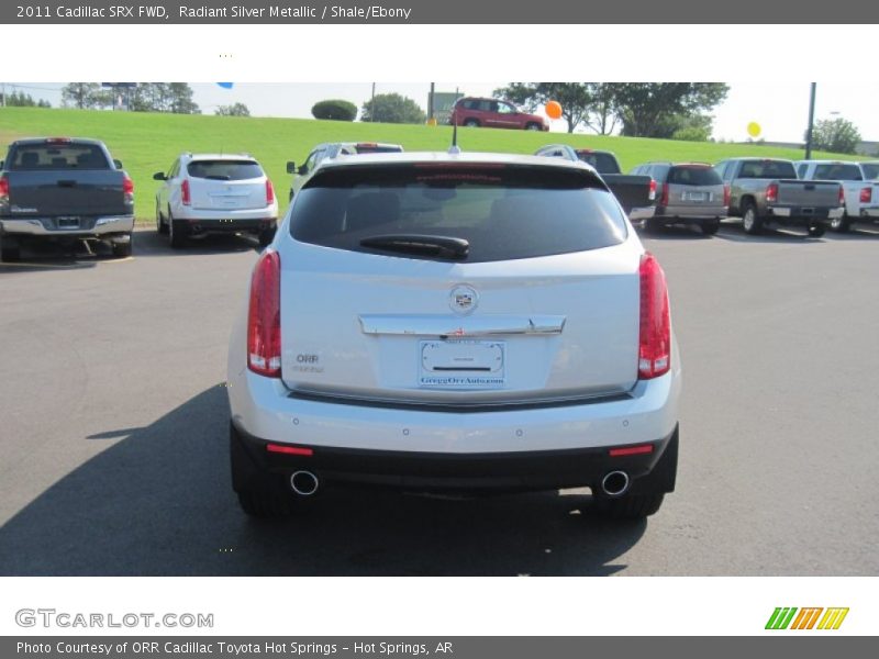 Radiant Silver Metallic / Shale/Ebony 2011 Cadillac SRX FWD
