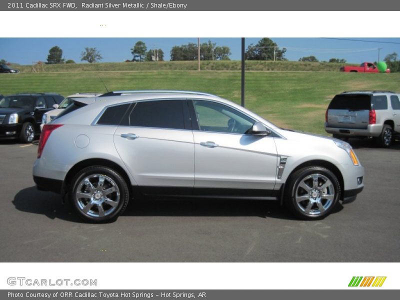 Radiant Silver Metallic / Shale/Ebony 2011 Cadillac SRX FWD