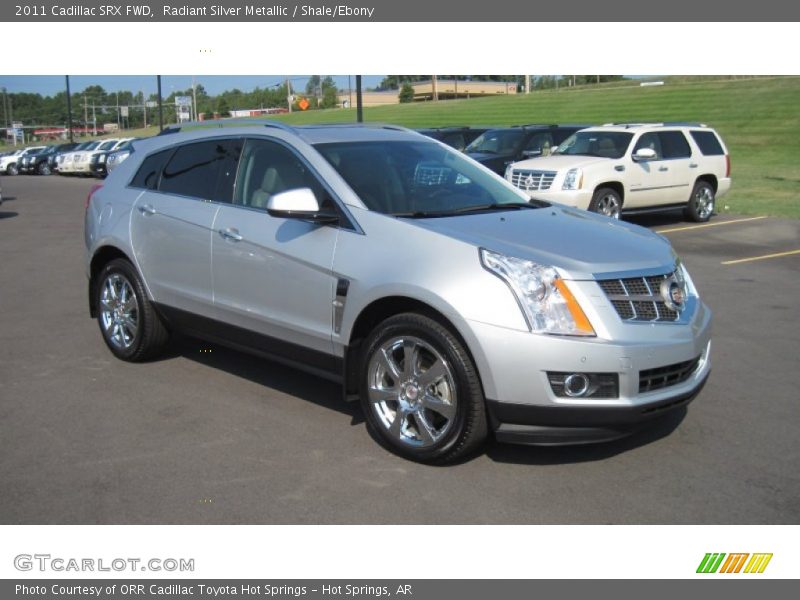 Radiant Silver Metallic / Shale/Ebony 2011 Cadillac SRX FWD