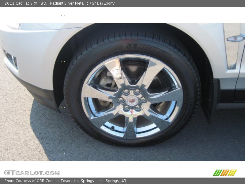 Radiant Silver Metallic / Shale/Ebony 2011 Cadillac SRX FWD