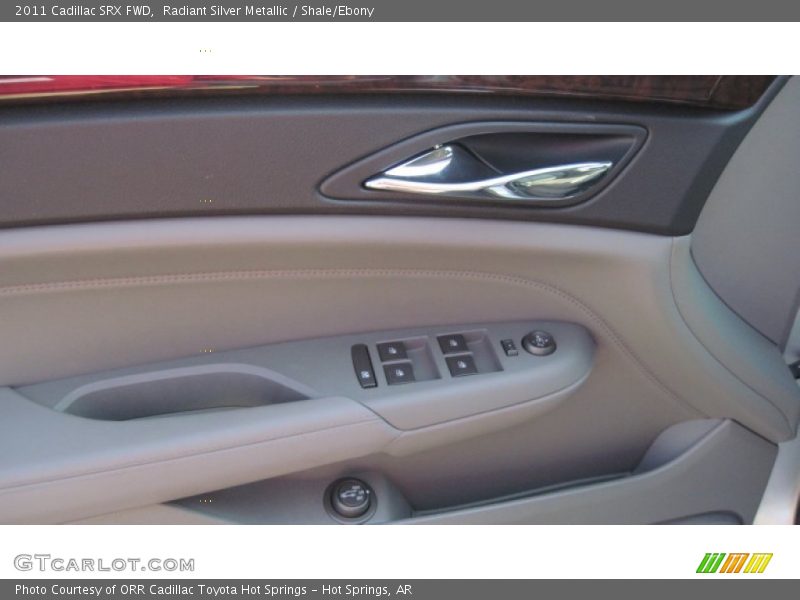Radiant Silver Metallic / Shale/Ebony 2011 Cadillac SRX FWD