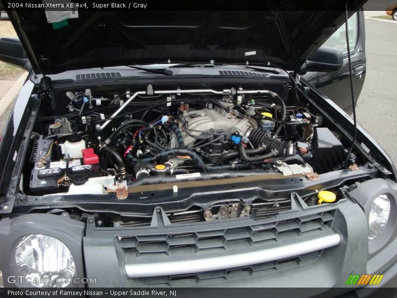Super Black / Gray 2004 Nissan Xterra XE 4x4