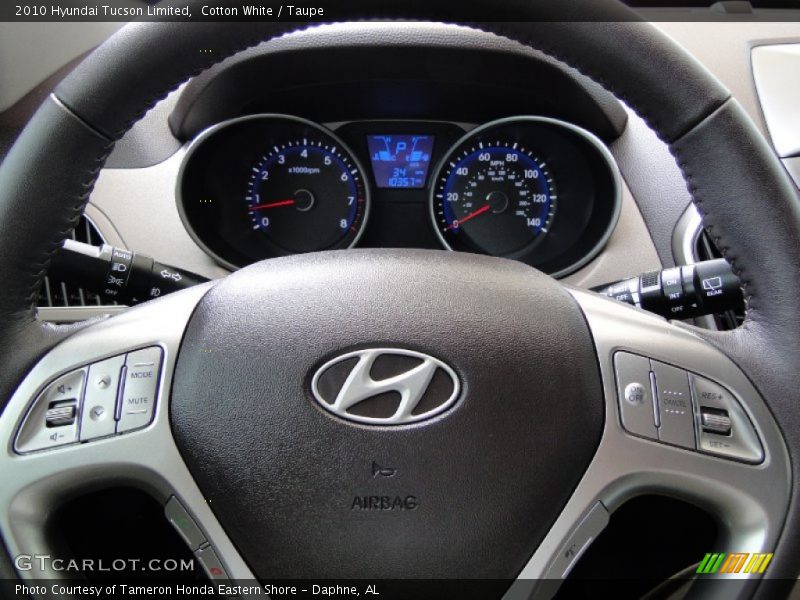  2010 Tucson Limited Steering Wheel