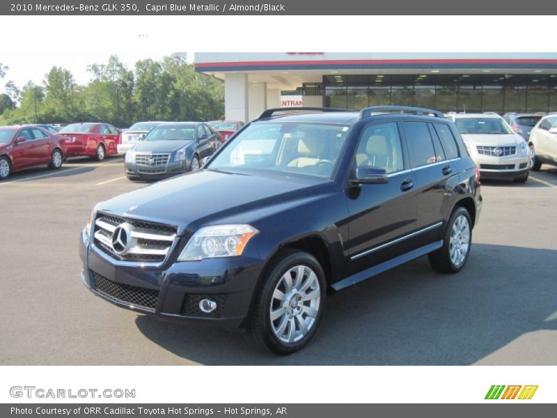 Capri Blue Metallic / Almond/Black 2010 Mercedes-Benz GLK 350