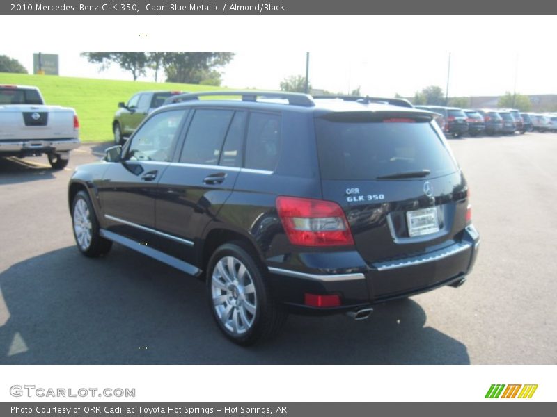 Capri Blue Metallic / Almond/Black 2010 Mercedes-Benz GLK 350