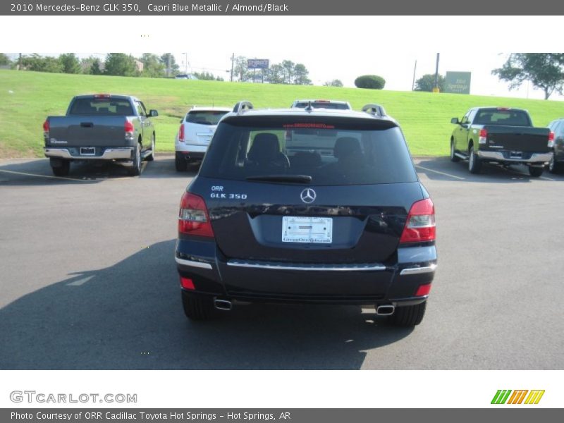 Capri Blue Metallic / Almond/Black 2010 Mercedes-Benz GLK 350