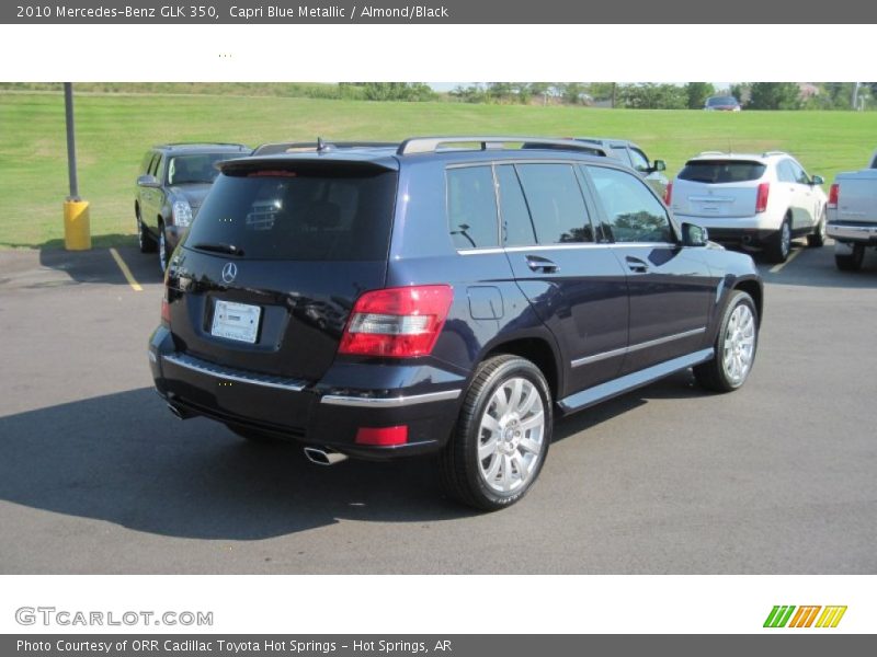 Capri Blue Metallic / Almond/Black 2010 Mercedes-Benz GLK 350