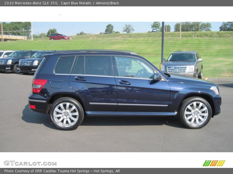 Capri Blue Metallic / Almond/Black 2010 Mercedes-Benz GLK 350