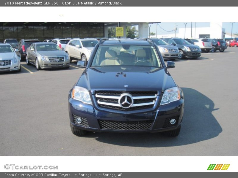 Capri Blue Metallic / Almond/Black 2010 Mercedes-Benz GLK 350