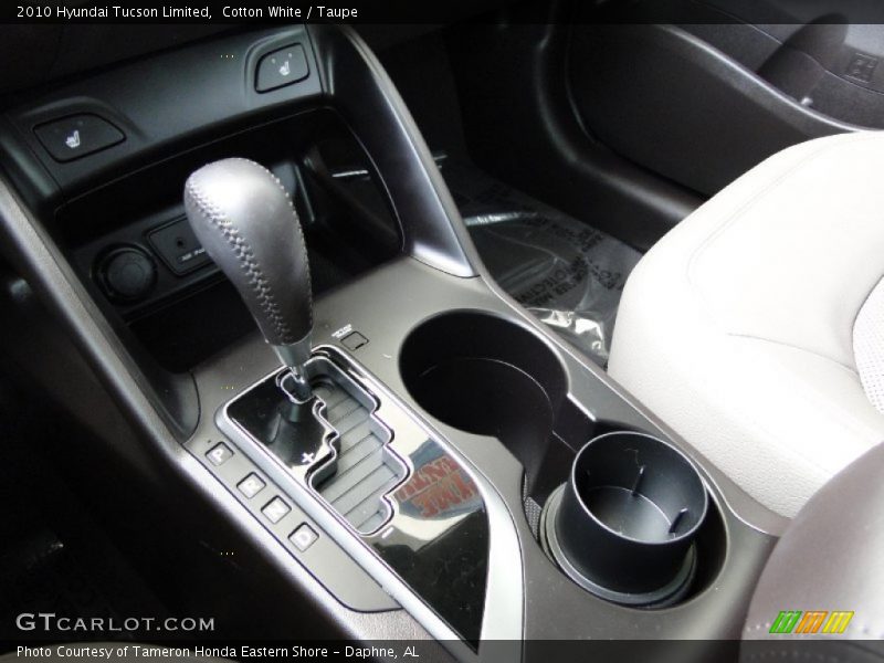  2010 Tucson Limited 6 Speed Shiftronic Automatic Shifter
