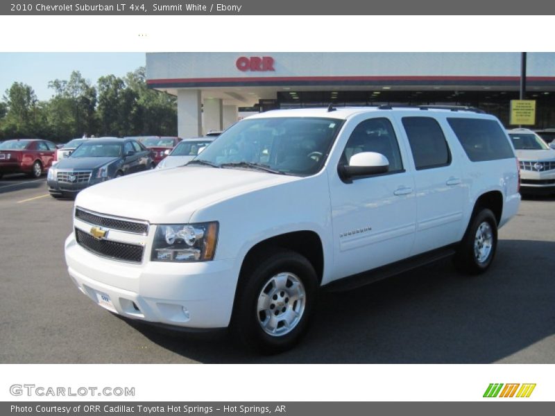 Summit White / Ebony 2010 Chevrolet Suburban LT 4x4