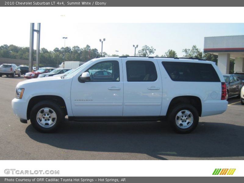 Summit White / Ebony 2010 Chevrolet Suburban LT 4x4