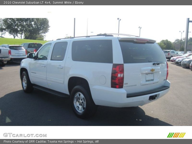 Summit White / Ebony 2010 Chevrolet Suburban LT 4x4