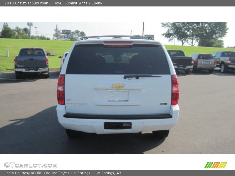 Summit White / Ebony 2010 Chevrolet Suburban LT 4x4