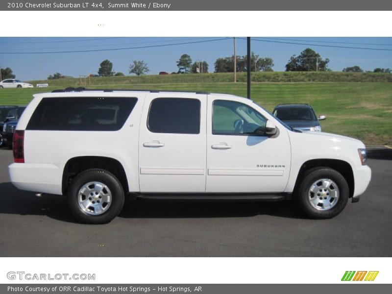Summit White / Ebony 2010 Chevrolet Suburban LT 4x4