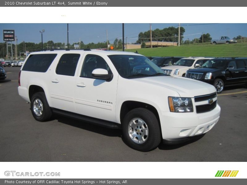 Summit White / Ebony 2010 Chevrolet Suburban LT 4x4