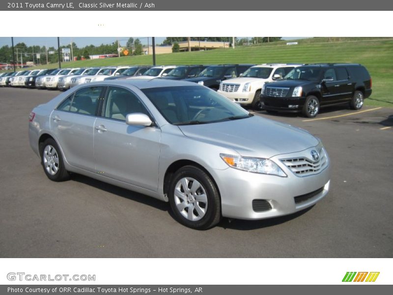 Classic Silver Metallic / Ash 2011 Toyota Camry LE