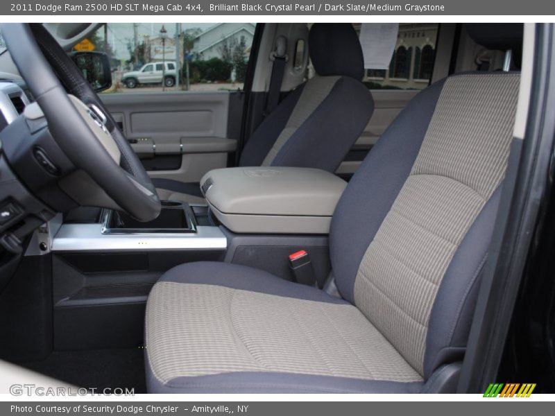  2011 Ram 2500 HD SLT Mega Cab 4x4 Dark Slate/Medium Graystone Interior