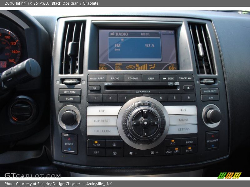Black Obsidian / Graphite 2006 Infiniti FX 35 AWD