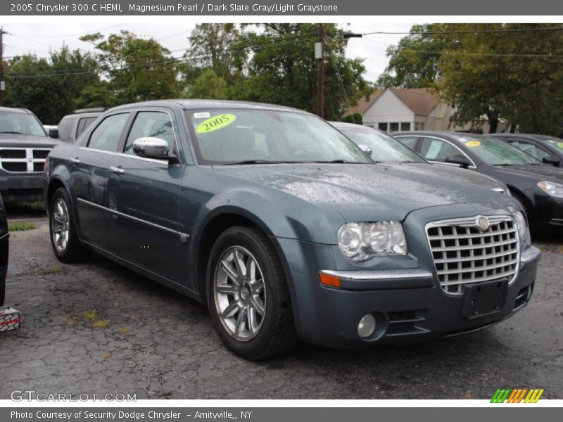 Magnesium Pearl / Dark Slate Gray/Light Graystone 2005 Chrysler 300 C HEMI