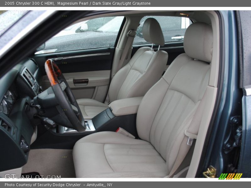 Magnesium Pearl / Dark Slate Gray/Light Graystone 2005 Chrysler 300 C HEMI
