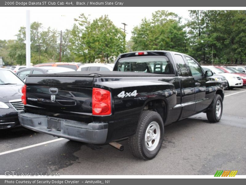  2006 Dakota ST Club Cab 4x4 Black