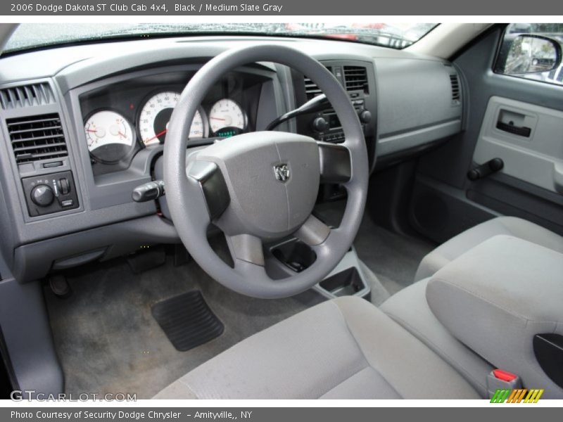 Medium Slate Gray Interior - 2006 Dakota ST Club Cab 4x4 