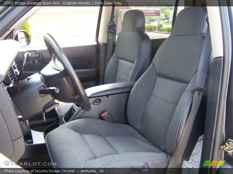 Graphite Metallic / Dark Slate Gray 2002 Dodge Durango Sport 4x4