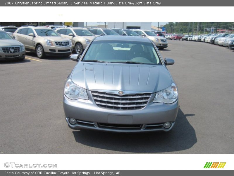 Silver Steel Metallic / Dark Slate Gray/Light Slate Gray 2007 Chrysler Sebring Limited Sedan