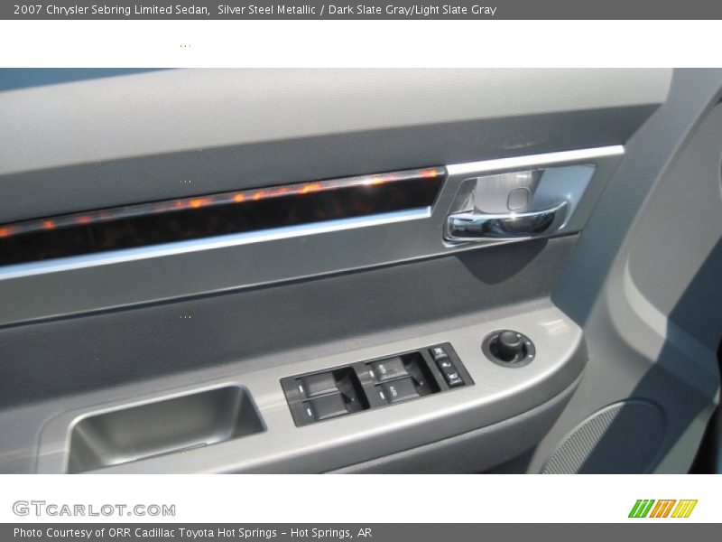Silver Steel Metallic / Dark Slate Gray/Light Slate Gray 2007 Chrysler Sebring Limited Sedan