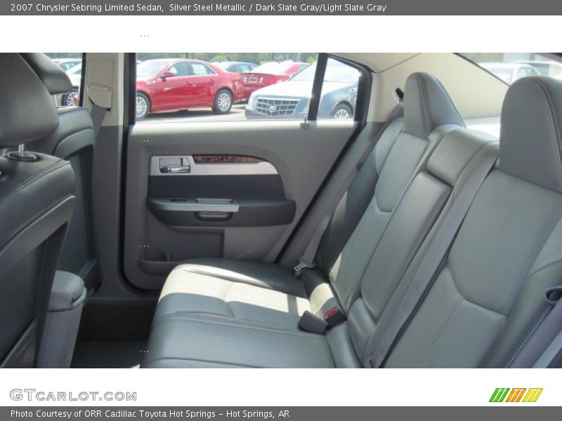 Silver Steel Metallic / Dark Slate Gray/Light Slate Gray 2007 Chrysler Sebring Limited Sedan