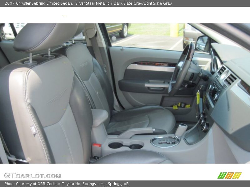 Silver Steel Metallic / Dark Slate Gray/Light Slate Gray 2007 Chrysler Sebring Limited Sedan